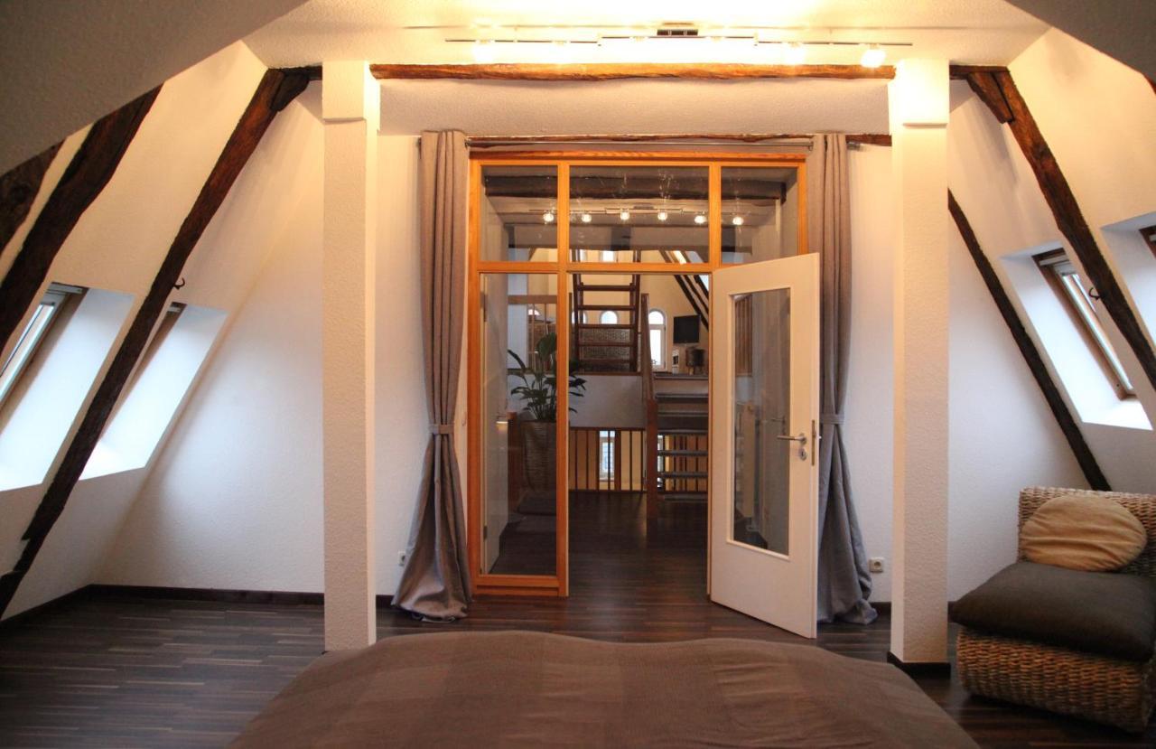 Wunderschoene Dachgeschoss - Maisonette Rostock Kültér fotó