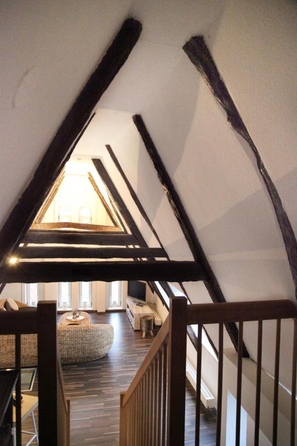 Wunderschoene Dachgeschoss - Maisonette Rostock Kültér fotó