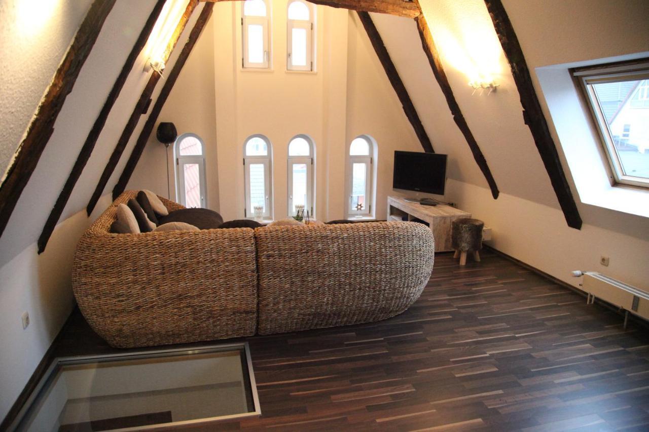 Wunderschoene Dachgeschoss - Maisonette Rostock Kültér fotó